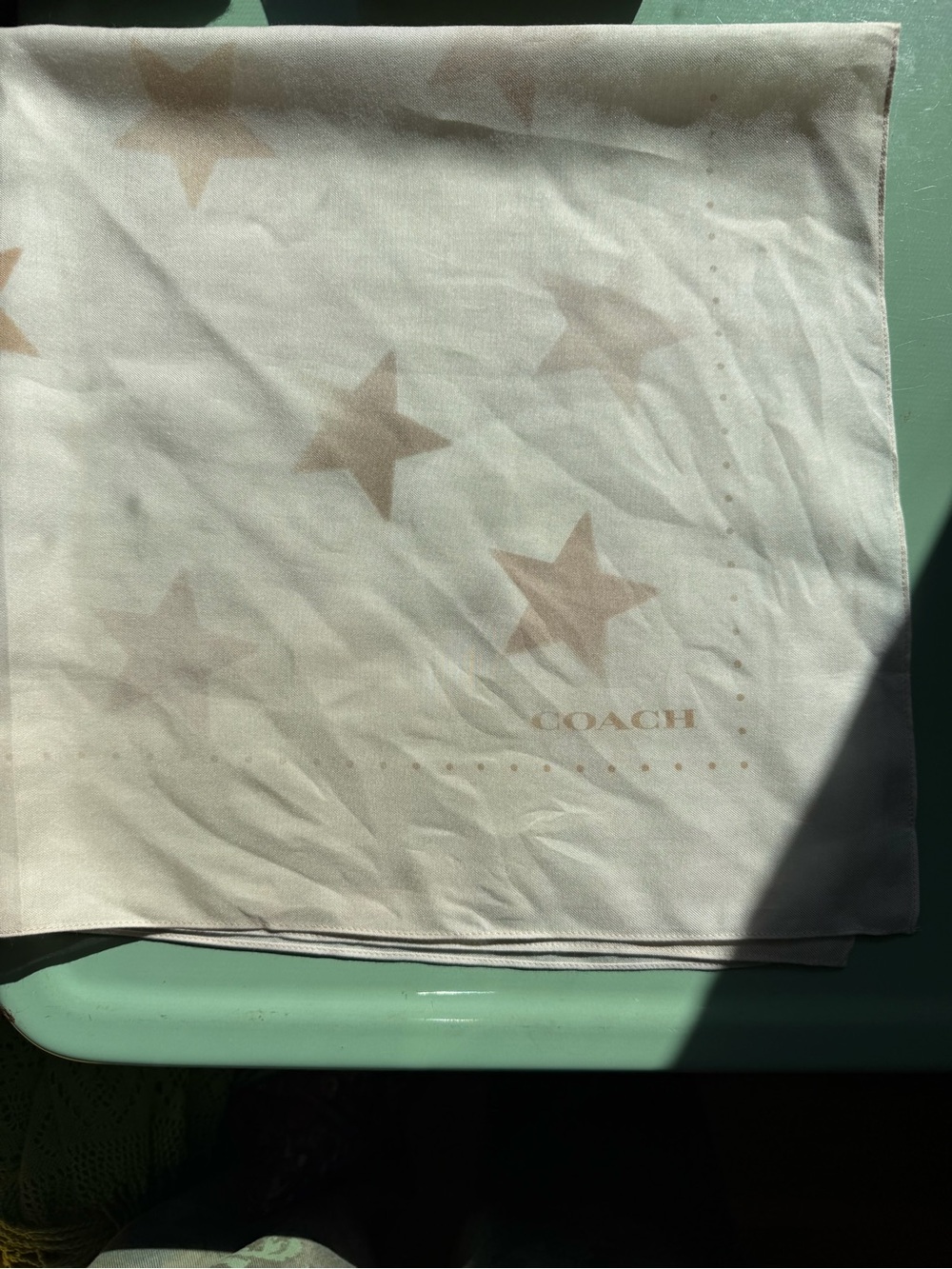 COACH Sunfaded Stars bandana